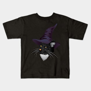 Kitty Witchy Kids T-Shirt